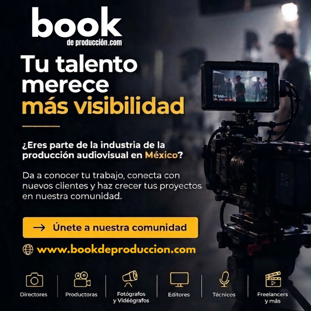 Flyer Book de Producción — tu talento merece más visibilidad